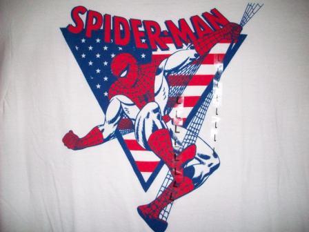 Spiderman (USA) (White) - L Shirt